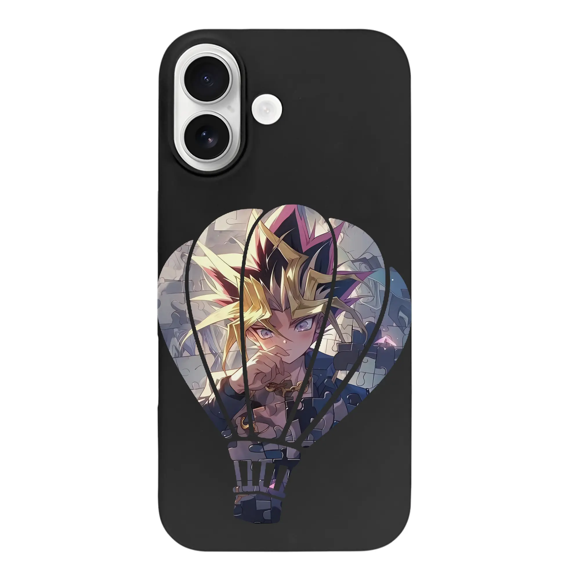 遊☆戯☆王 グッズ,武藤遊戯 - iPhone 17 シリーズ シリコンケース 薄型 耐衝撃 指紋防止 ソフトタッチカバー 精密フィット 傷防止 保護ケース iPhone 17/17 Air/17 Pro/17 Pro Max 対応